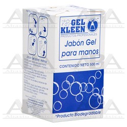 Gel Kleen® Jabón gel cartucho Manzana 500 ml