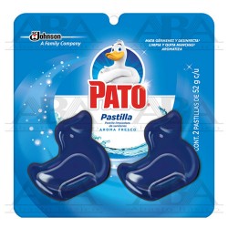Pato Pastilla azul Aroma Fresco 2 Pack 104 gr.