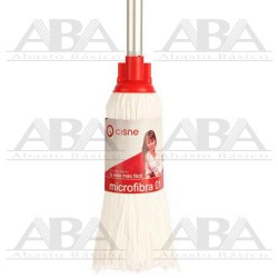 Trapeador de hilo en microfibra 180 gr c/baston Cisne Trapeador de hilo en microfibra 180 gr c/baston Cisne
